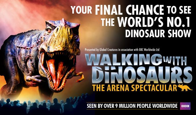 Walking with cheap dinosaurs sse arena